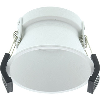 Lumiko Modulaire behuizing toebehoor verlichting rond verzonken wit aluminium