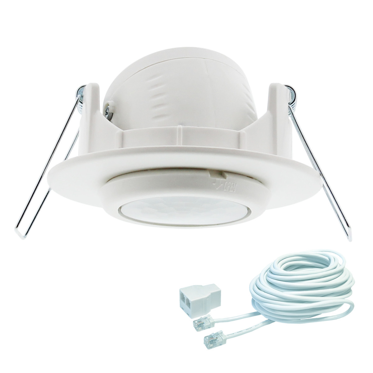 Klemko Sensor accessoires Losse Slave pir sensor, 10M kabel, RJ12 TBV 870550-G3 en 870551-G3