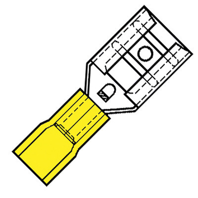 Klemko SP 4604 FL-5 geisoleerde kabelschoe