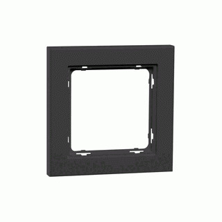 KNX Frame, plastic zwart
