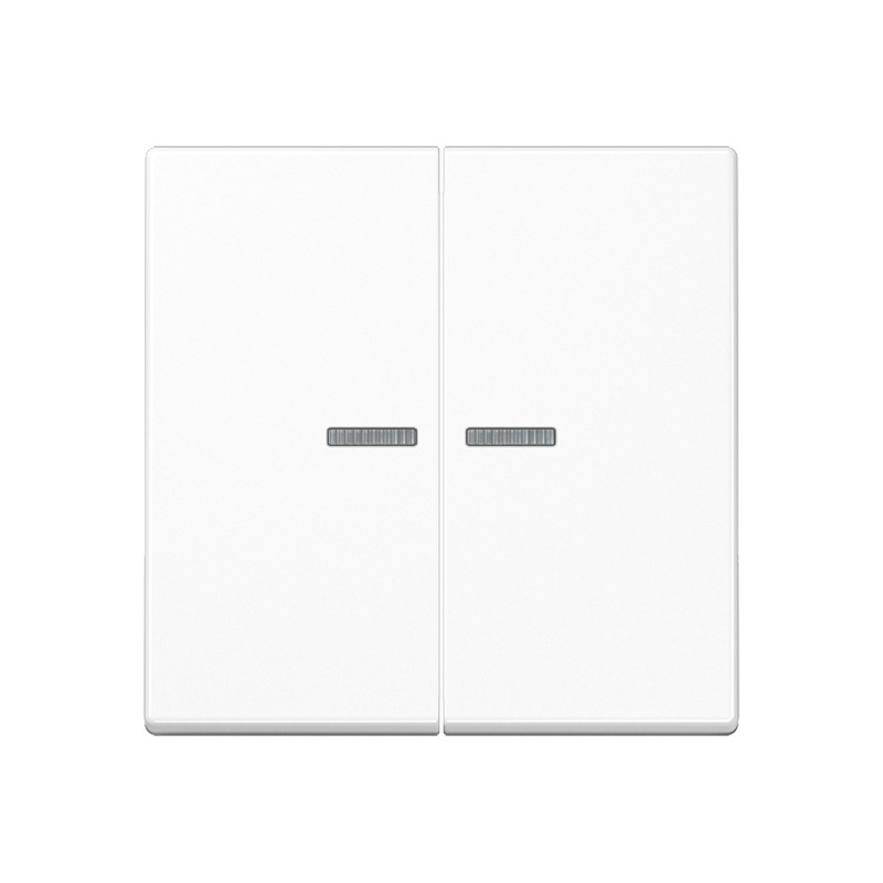 Jung A range KNX RF-tastafd. 2V. a500 alpinwit