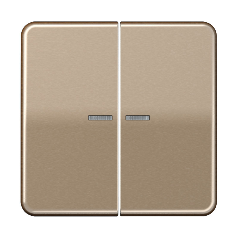 Jung CD range KNX RF-tastafd. 2V. CD500 goudbrons