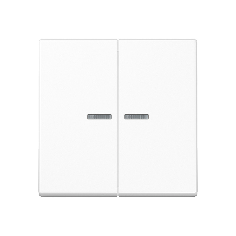 Jung A range KNX RF-tastafd. 2V. a500 SL.V. alpwit