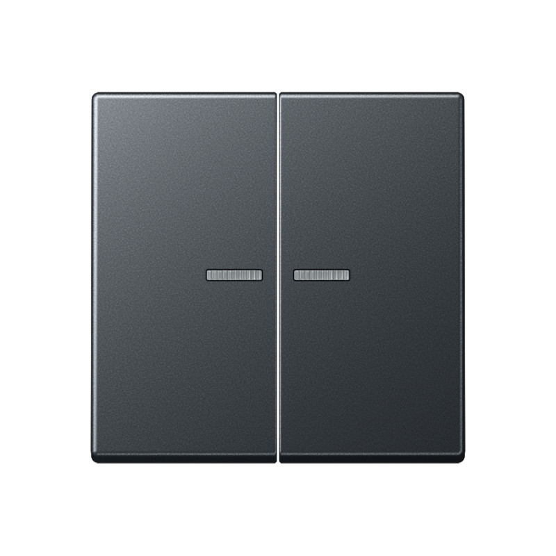 Jung A range KNX RF-tastafd. 2V. a500 SL.V. antr M