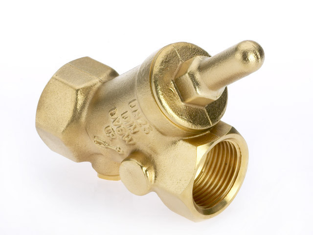 Komfort Appendage Terugslagklep CR messing DN25 RP 1"