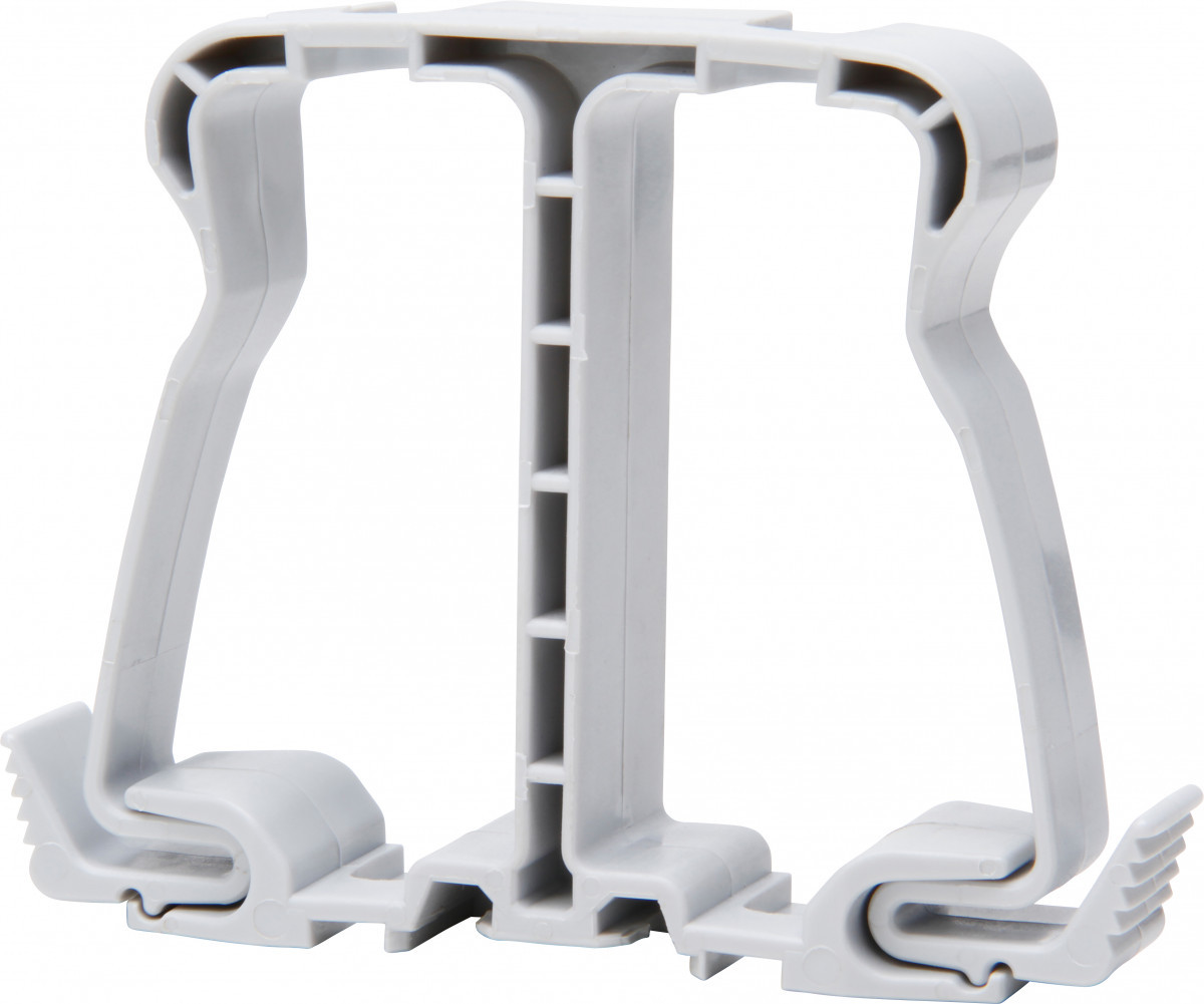 Kopp Bevestigingsmateriaal Kabelbundelhouder, dubbel, 30 kabels, grijs