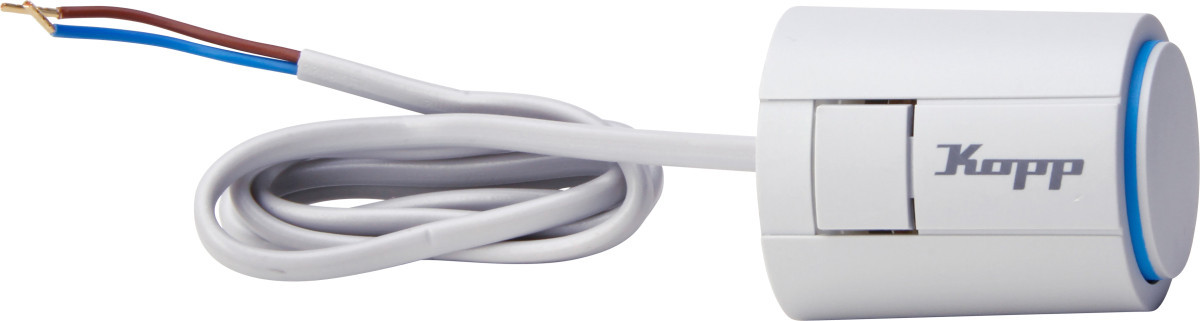 Kopp Blue-control Thermo-Elektrische actoren vloerverwarming, 230V , 1M aansluitkabel