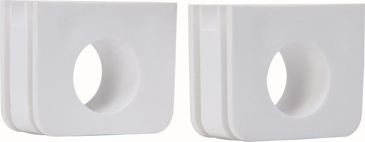 Blue Electric - verbindingstuk 1-voudig 2 stuks, arctic wit