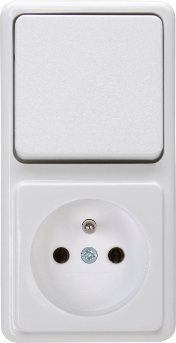 Kopp Standaard opbouw Standard - combinatie 1V pa arctic wit