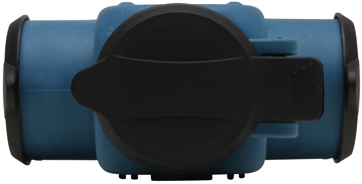 Kopp Stekkers & contrastekkers Contrastekker 3V ra, kunststof, deksel, blauw