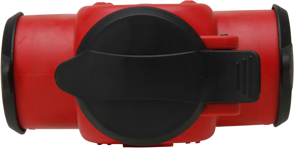 Kopp Stekkers & contrastekkers Contrastekker 3V ra, kunststof, deksel, rood