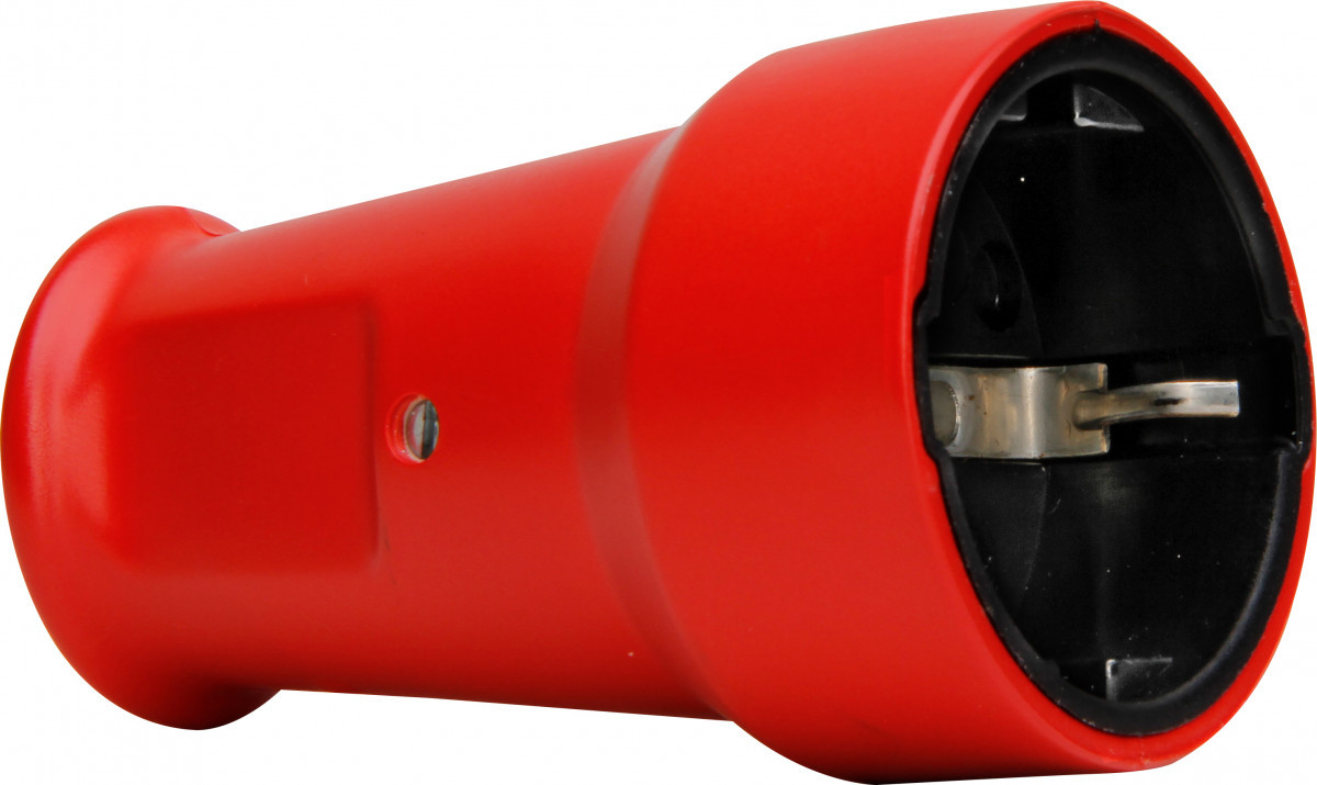 Kopp Stekkers & contrastekkers Contrastekker Ra, PVC, rood