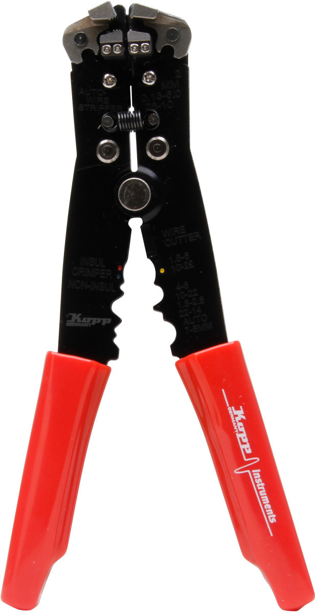 Kopp Gereedschap Automatische Striptang 0,13MM² tot 6MM², zwart/rood