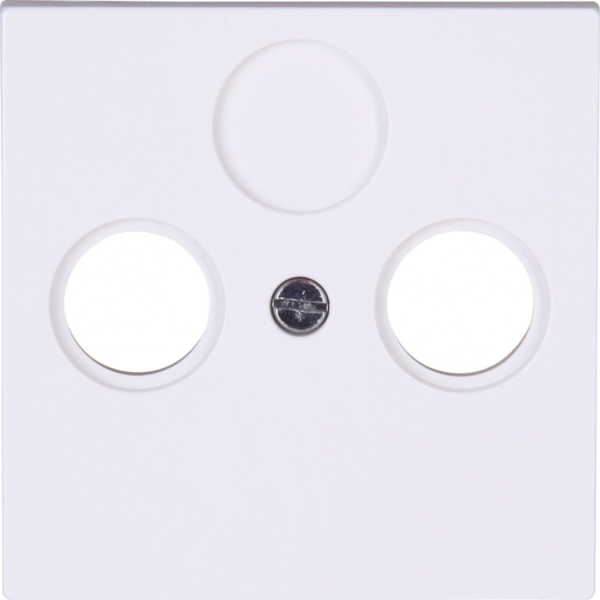 Kopp HK 07 HK07 - afdekplaat TV/FM mat-wit