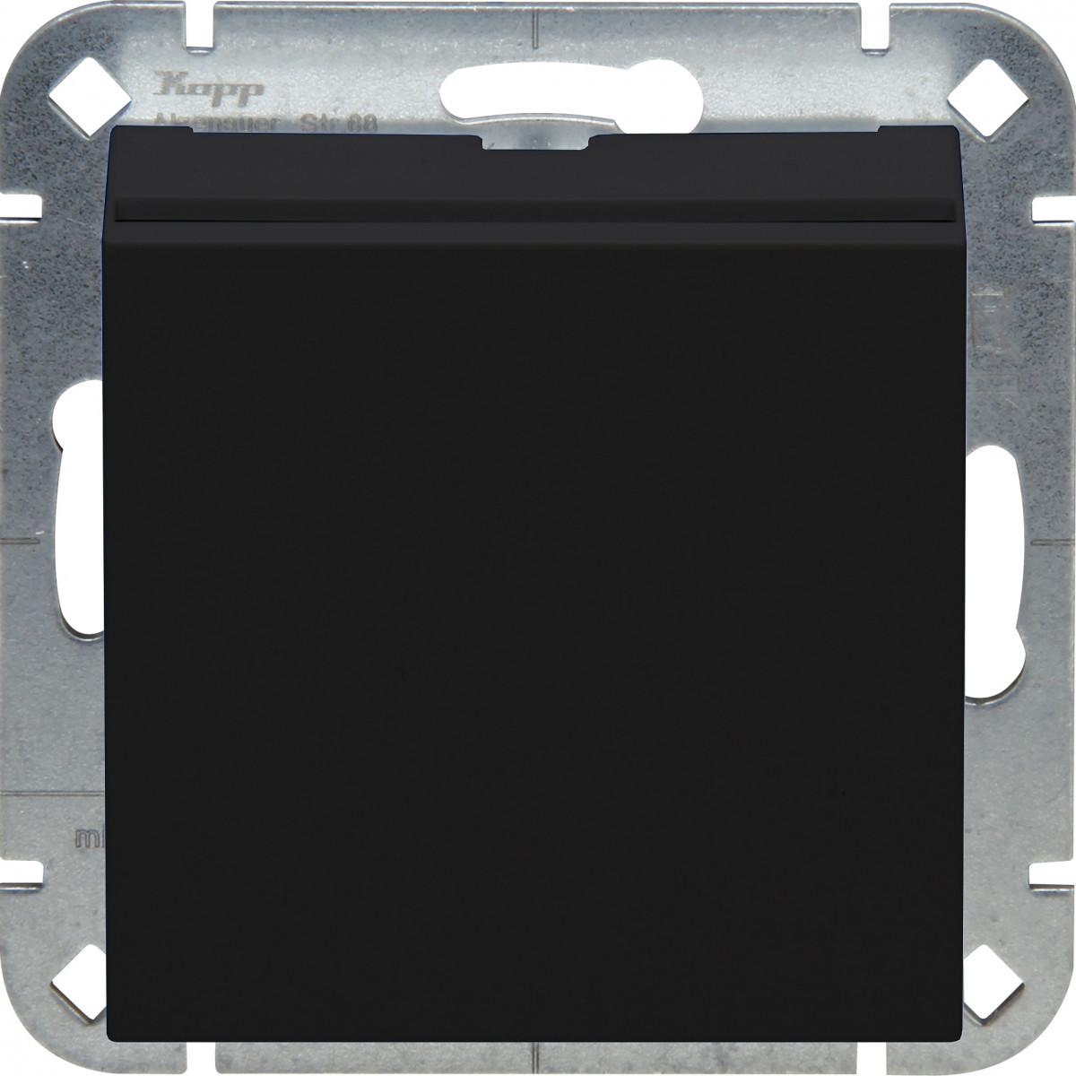 Kopp HK 07 HK07 - hotelkaart schakelaar, mat-zwart