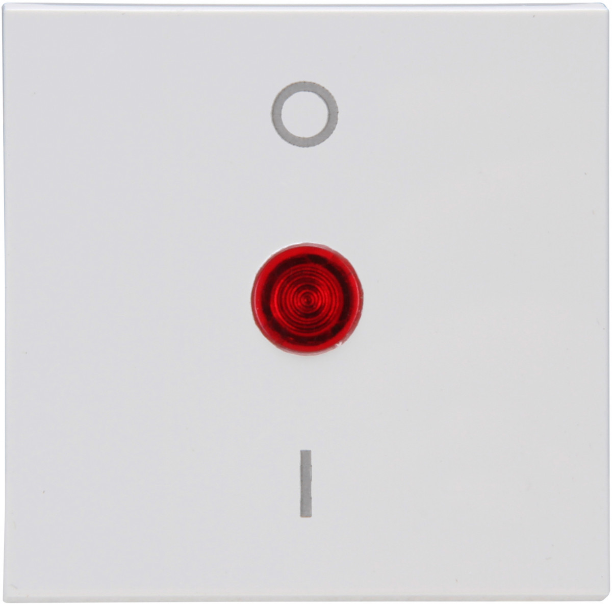 Kopp HK 07 HK07 - wip enkel 2-polig met lens rood, helder wit