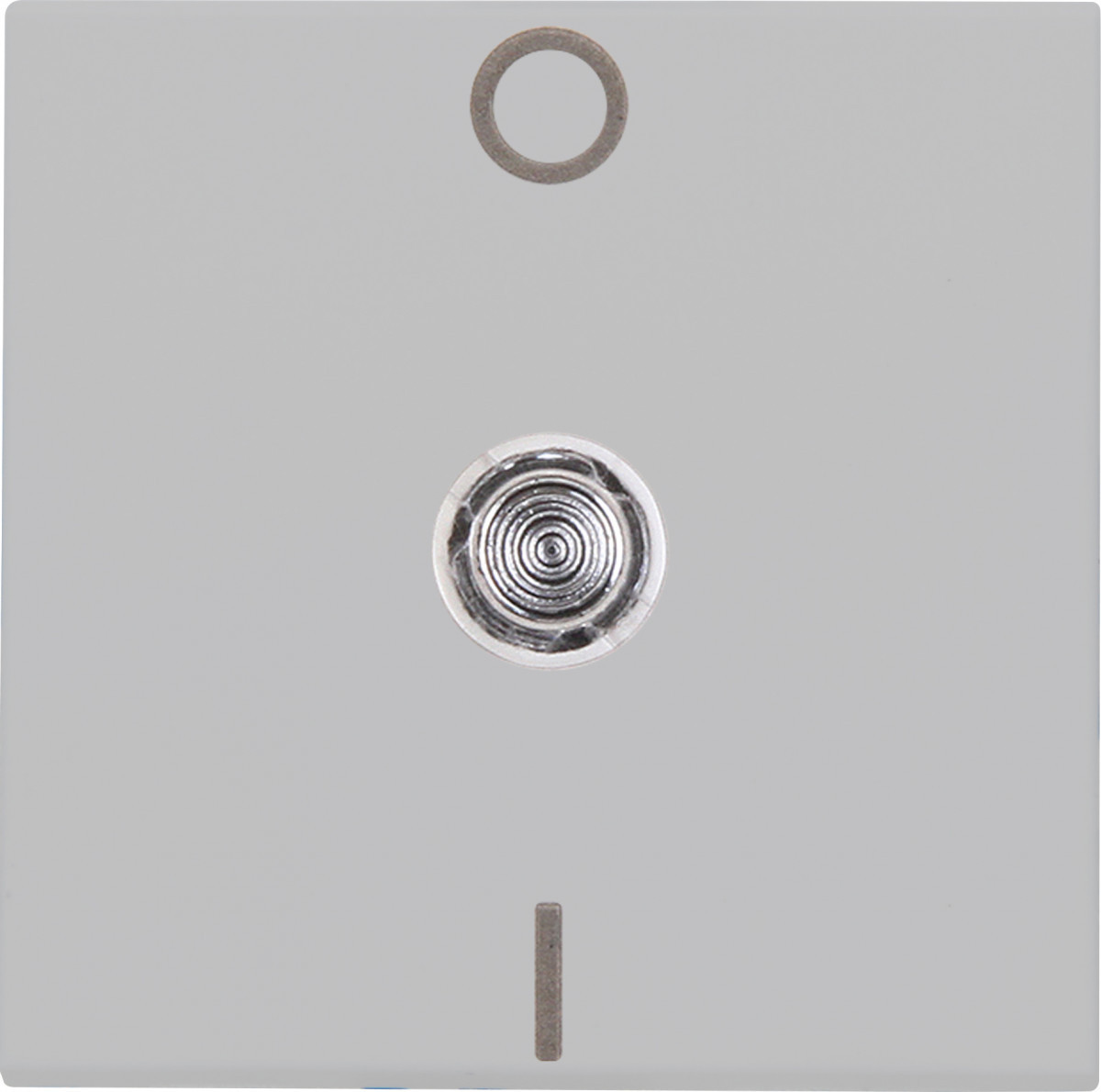 Kopp HK 07 HK07 - wip enkel 2-polig met lens transparant, mat-grijs