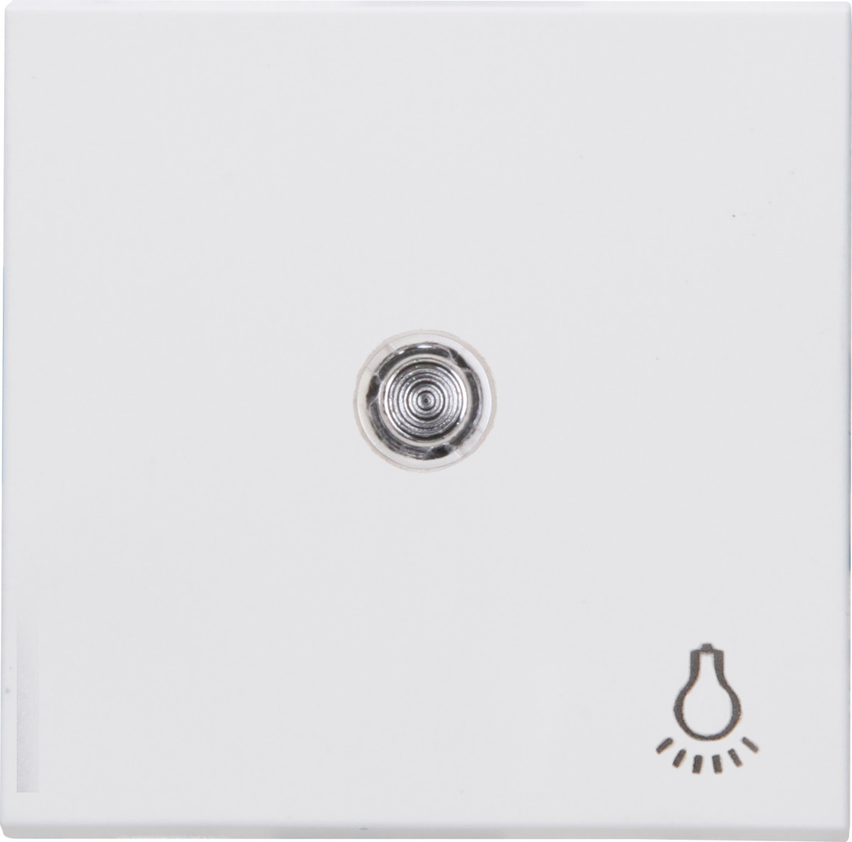 Kopp HK 07 HK07 - wip enkel met lens transparant, symbool "licht", arctic wit