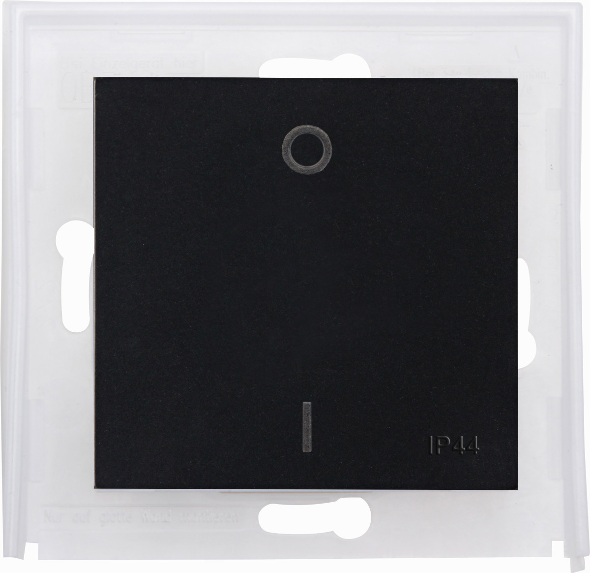 Kopp HK 07 IP44 HK07 - wip enkel 2-polig ip44, mat-zwart