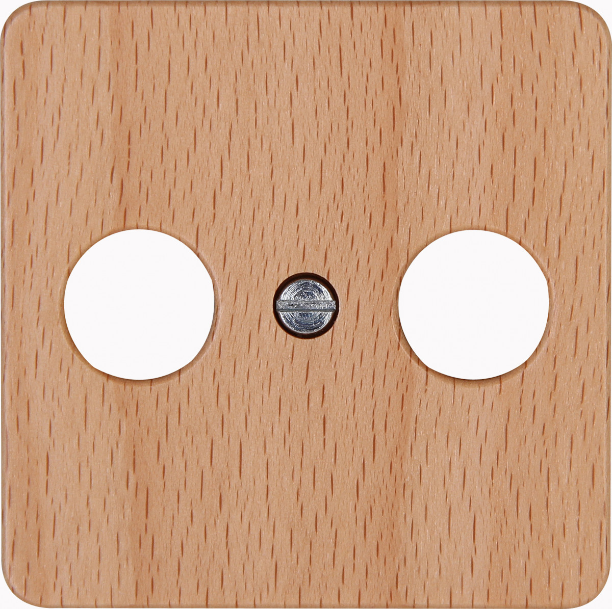 Kopp HK 02 HK02 - afdekplaat TV/FM beuken