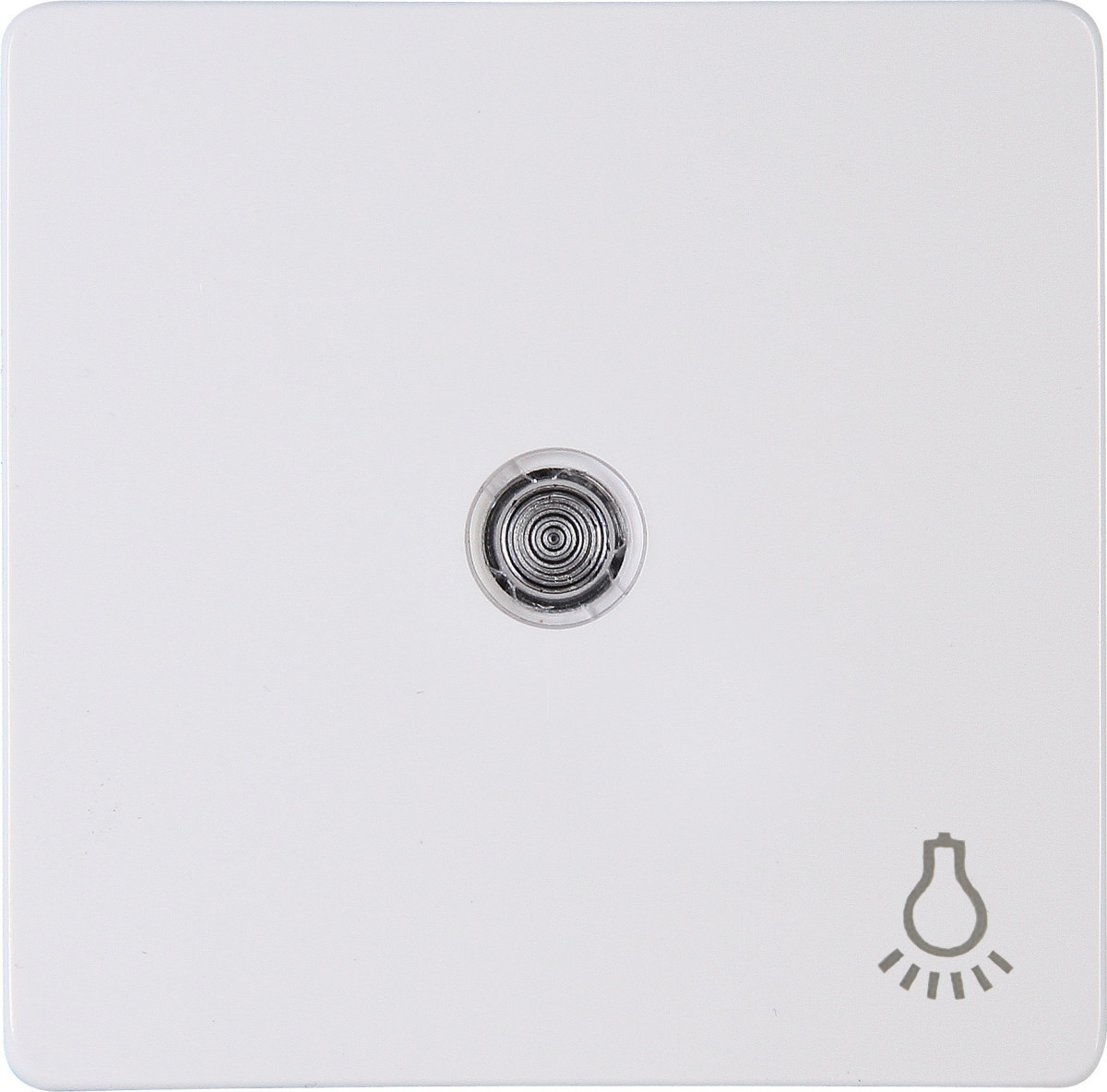 Kopp HK 05 HK05 - wip enkel met lens transparant, symbool "licht", arctic wit