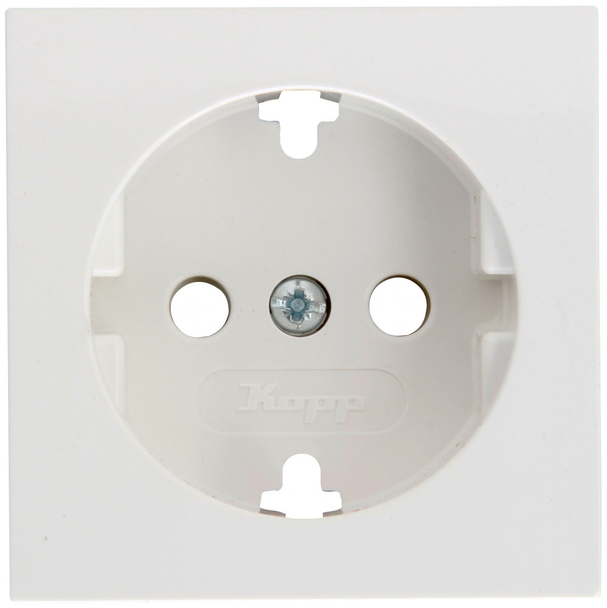 Kopp HK 07 HK07 - afdekking wandcontactdoos ra SH helder wit