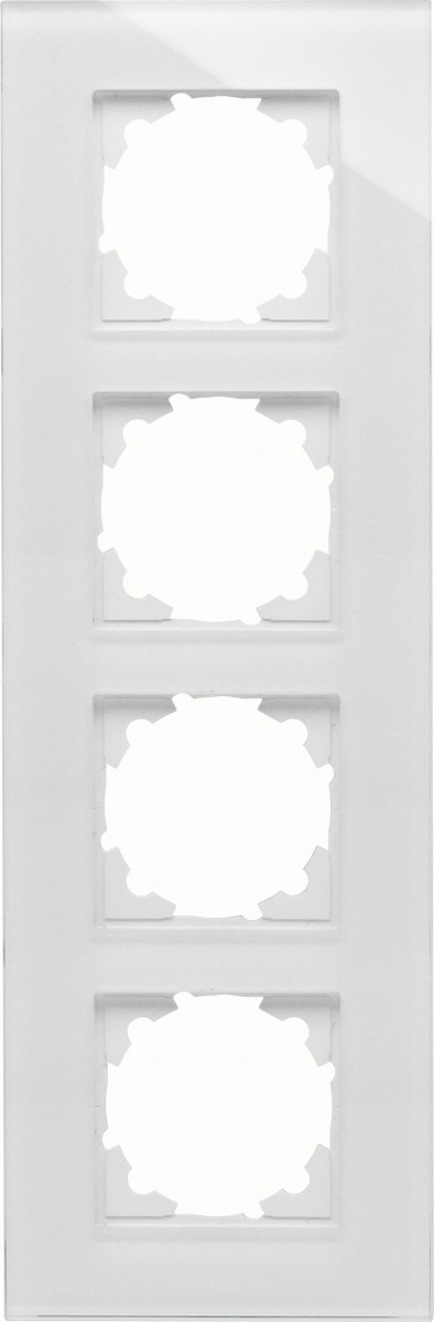 Kopp HK 07 HK07 - glas-afdekraam 4-voudig helder wit