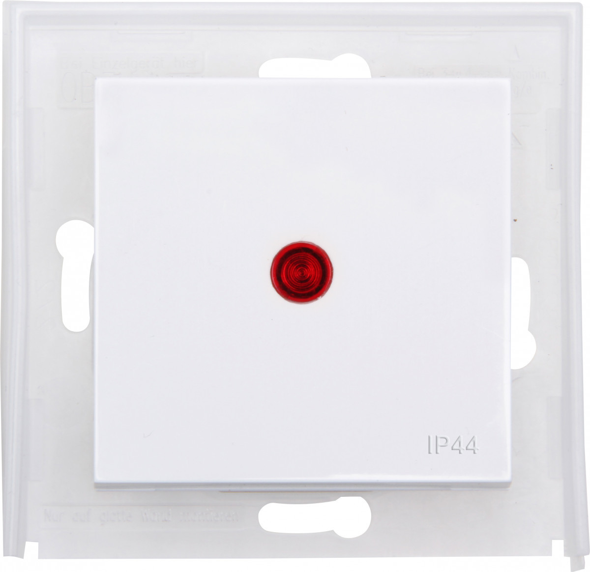 Kopp HK 07 IP44 HK07 Ip44 - wip enkel met lens rood, ip44, helder wit