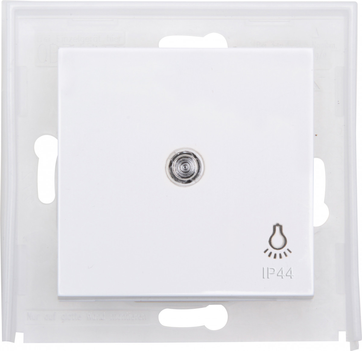 Kopp HK 07 IP44 HK07 Ip44 - wip enkel met lens transp., symbool "licht", ip44, helder