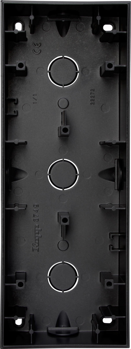 Kopp HK 07 HK07 - opbouwdoos 3-voudig antraciet