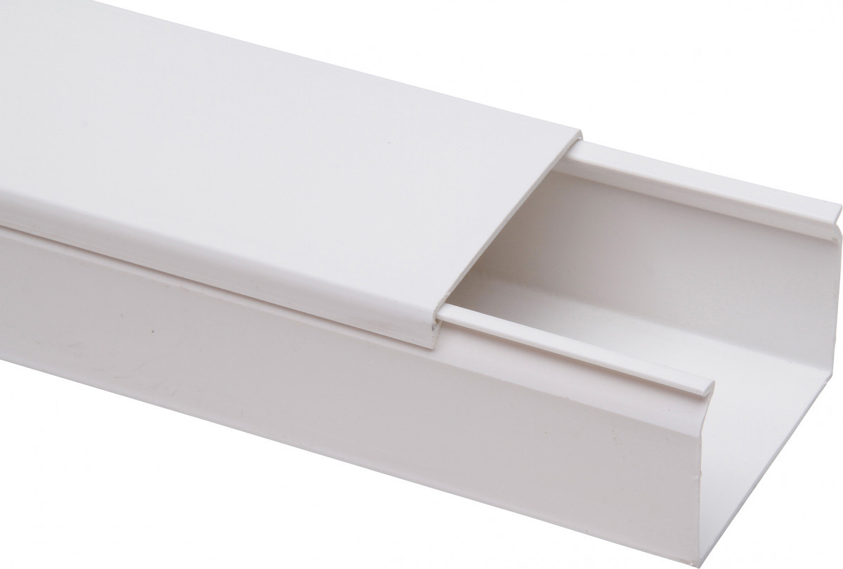 Kopp Kabelkanalen Kabelkanaal 60x40 MM, deksel, 2M, wit