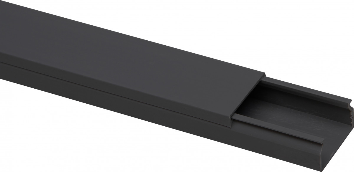 Kopp Kabelkanalen Kabelkanaal 30x16 MM, deksel, 2M, kleur: antraciet