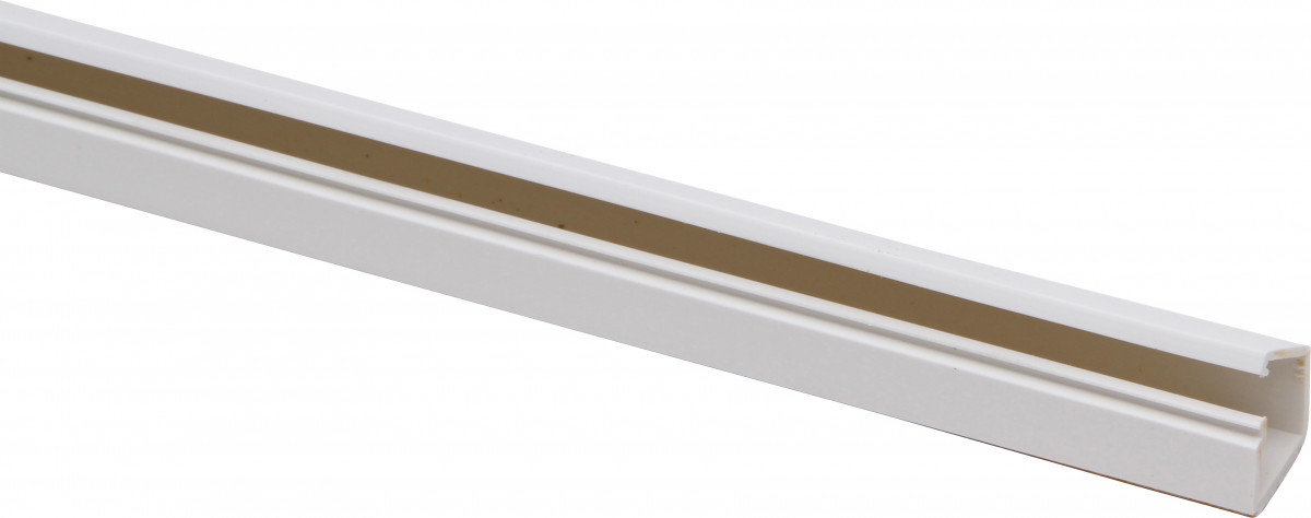 Kopp Kabelkanalen Kabelkanaal 13x12,5 MM, deksel en kleefstrip, 2M, wit
