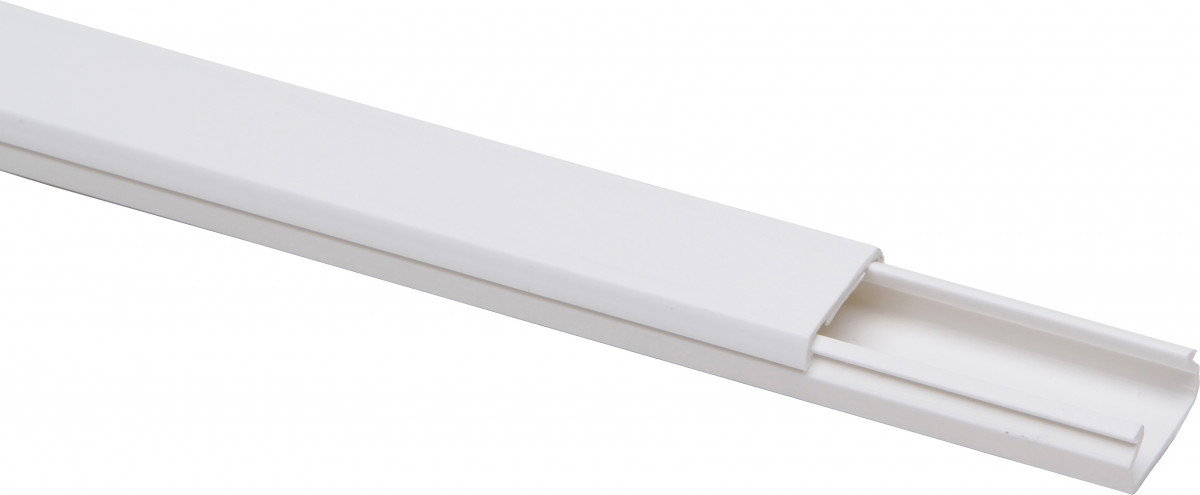 Kopp Kabelkanalen Kabelkanaal 20x10 MM, deksel, 2M, wit