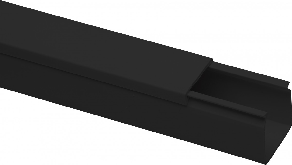 Kopp Kabelkanalen Kabelkanaal 30x30 MM, deksel, 2M, antraciet