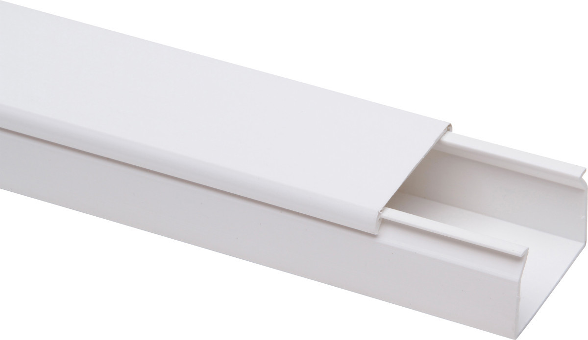 Kopp Kabelkanalen Kabelkanaal 40x25 MM, deksel, 2M, wit