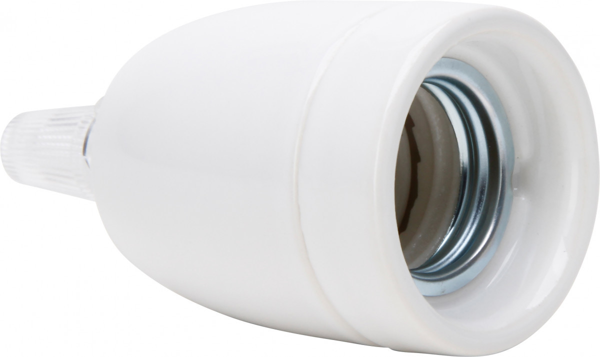 Kopp Lamphouders Lamphouder E27 porselein, wit