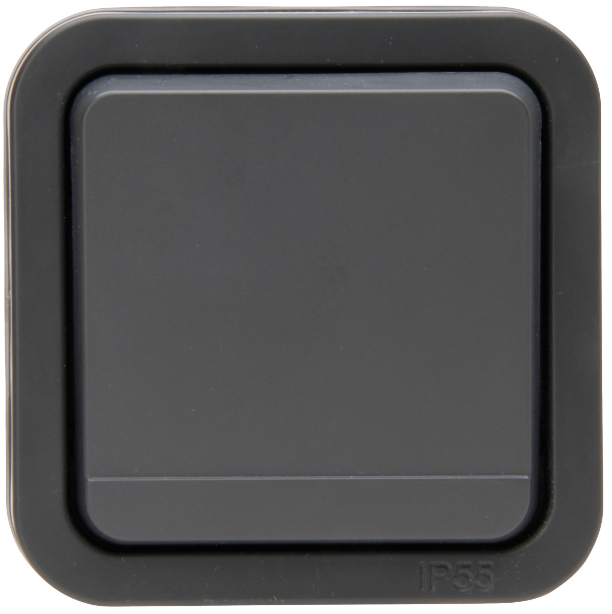 Kopp Maris - wisselschakelaar inbouw ip55 antraciet