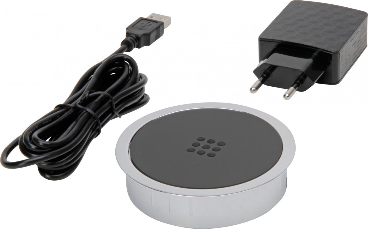 Kopp ASA Versacharger 2M chroom/zwart