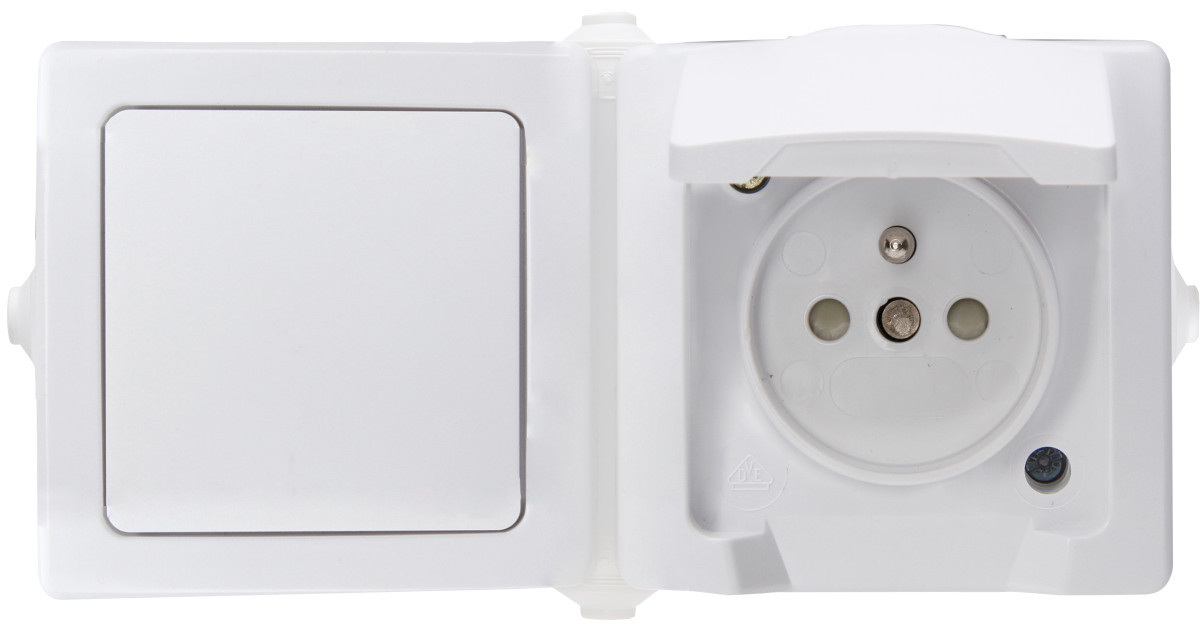 Kopp Nautic - combinatie 1V pa horz. wit