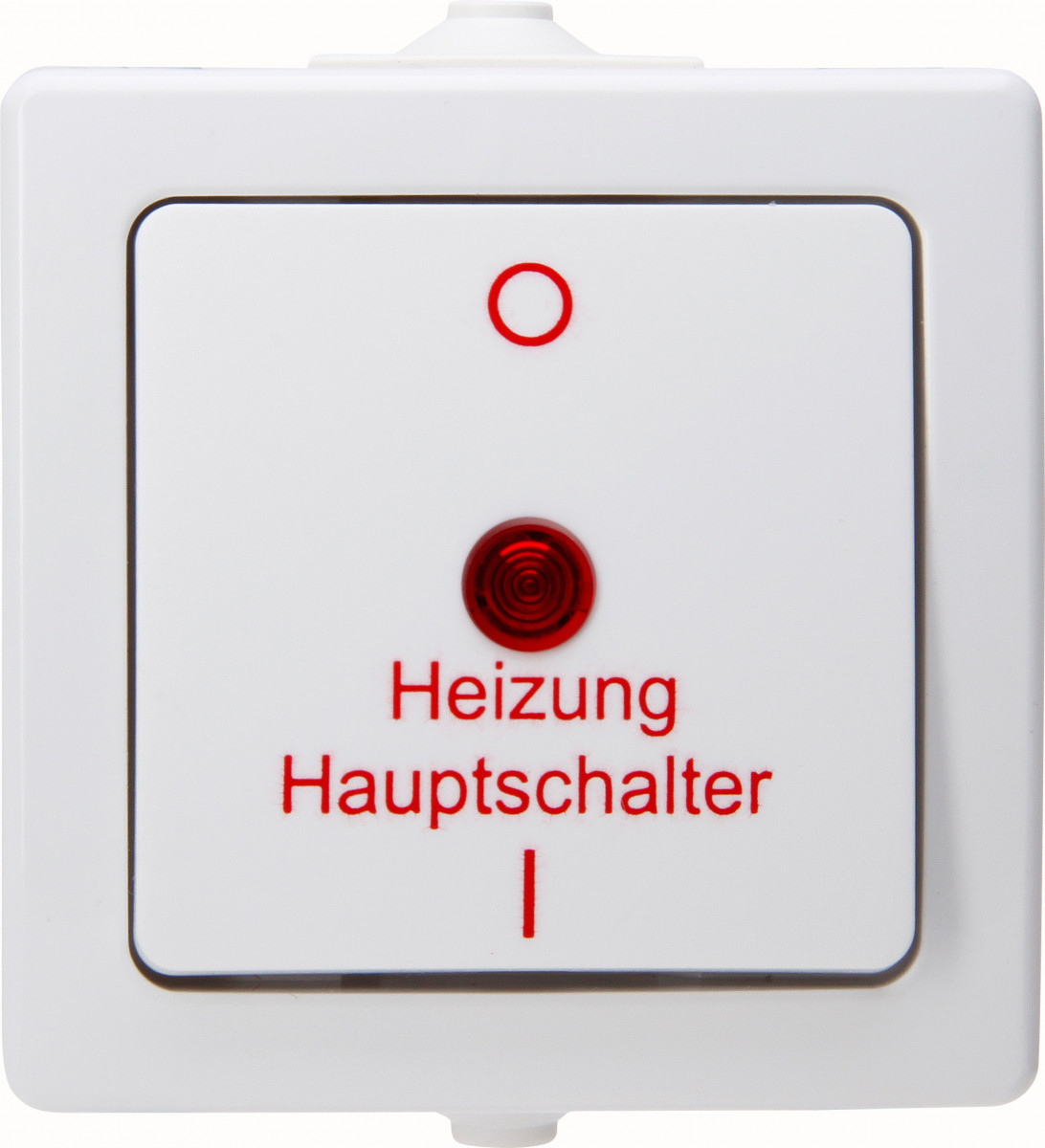 Nautic - hoofdschakelaar ip44 arctic wit Nautic - hoofdschakelaar ip44 arctic wit