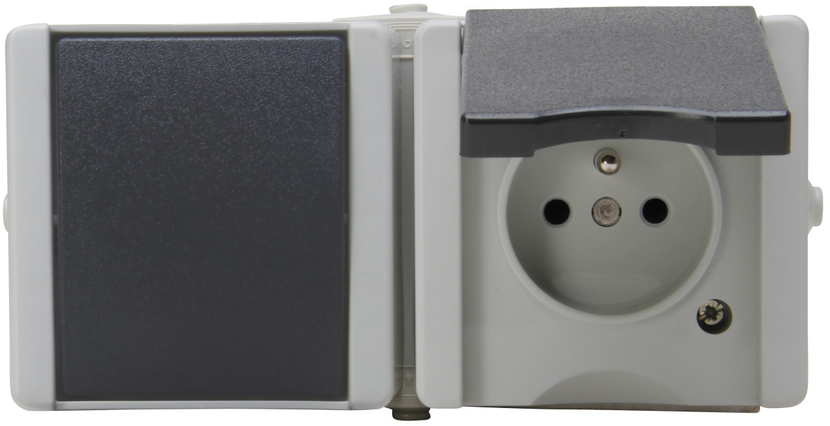 Kopp proAQA Proaqa - combinatie 1V pa, horizontaal, grijs