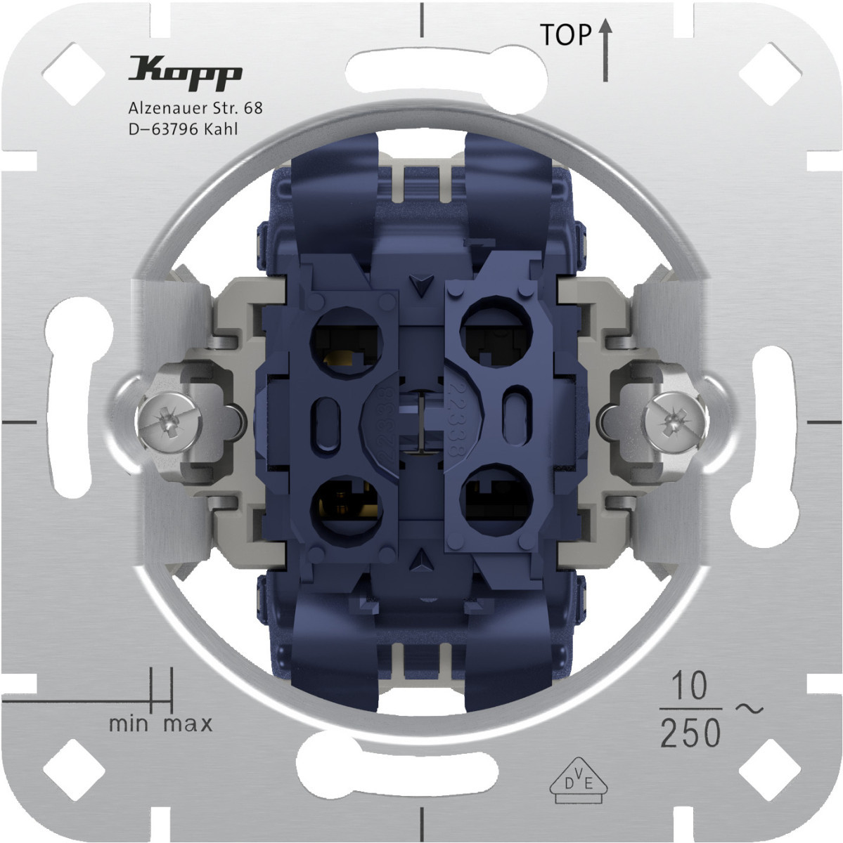 Kopp Sokkel en basis elementen Profi Sokkel serieschakelaar