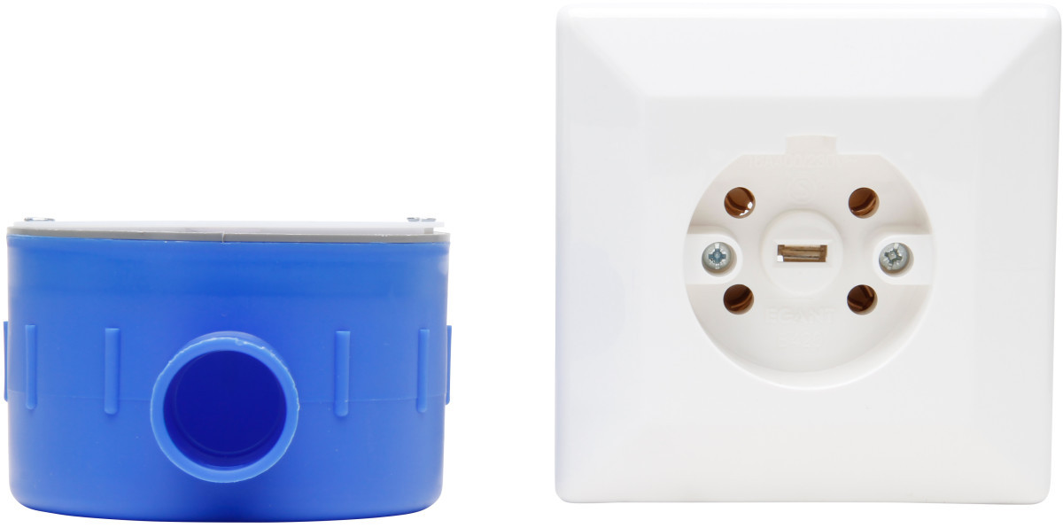 Kopp Standaard inbouw Standard - wandcontactdoos perilex, wit
