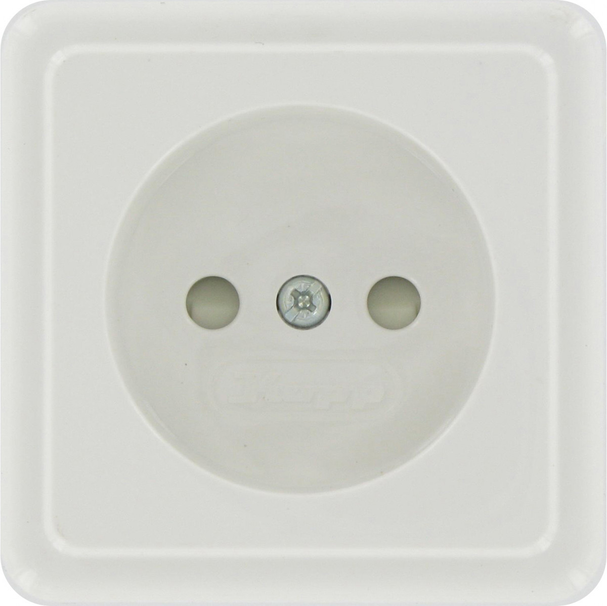 Kopp Standaard opbouw Standard - wandcontactdoos 1V za, arctic wit