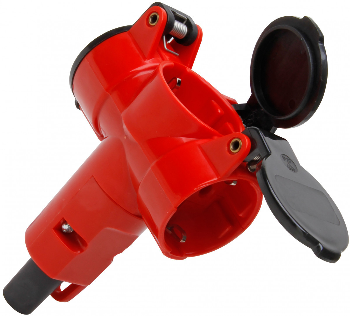 Kopp Stekkers & contrastekkers Contrastekker 3V ra, kunststof, deksel, rood