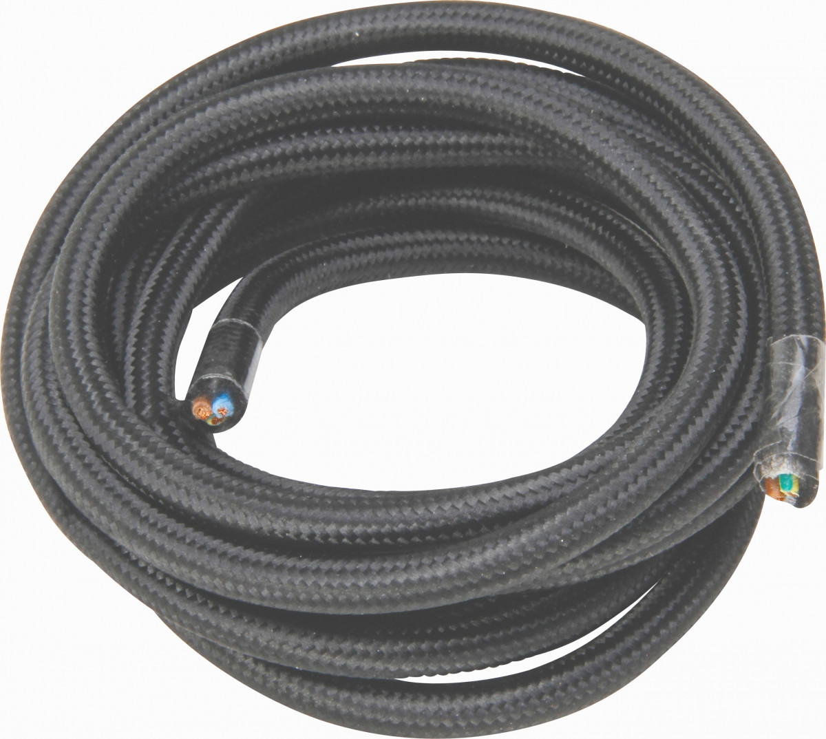 Kopp Textilleitungen Textielsnoer 3x0,75MM² 2M grafiet