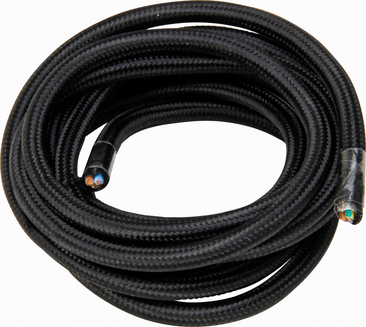 Kopp Textilleitungen Textielsnoer 3x0,75MM² 2M zwart