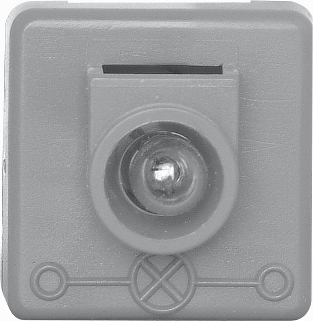 Kopp Einzelgeräte + Zubehör Glimlampje 24V grijs