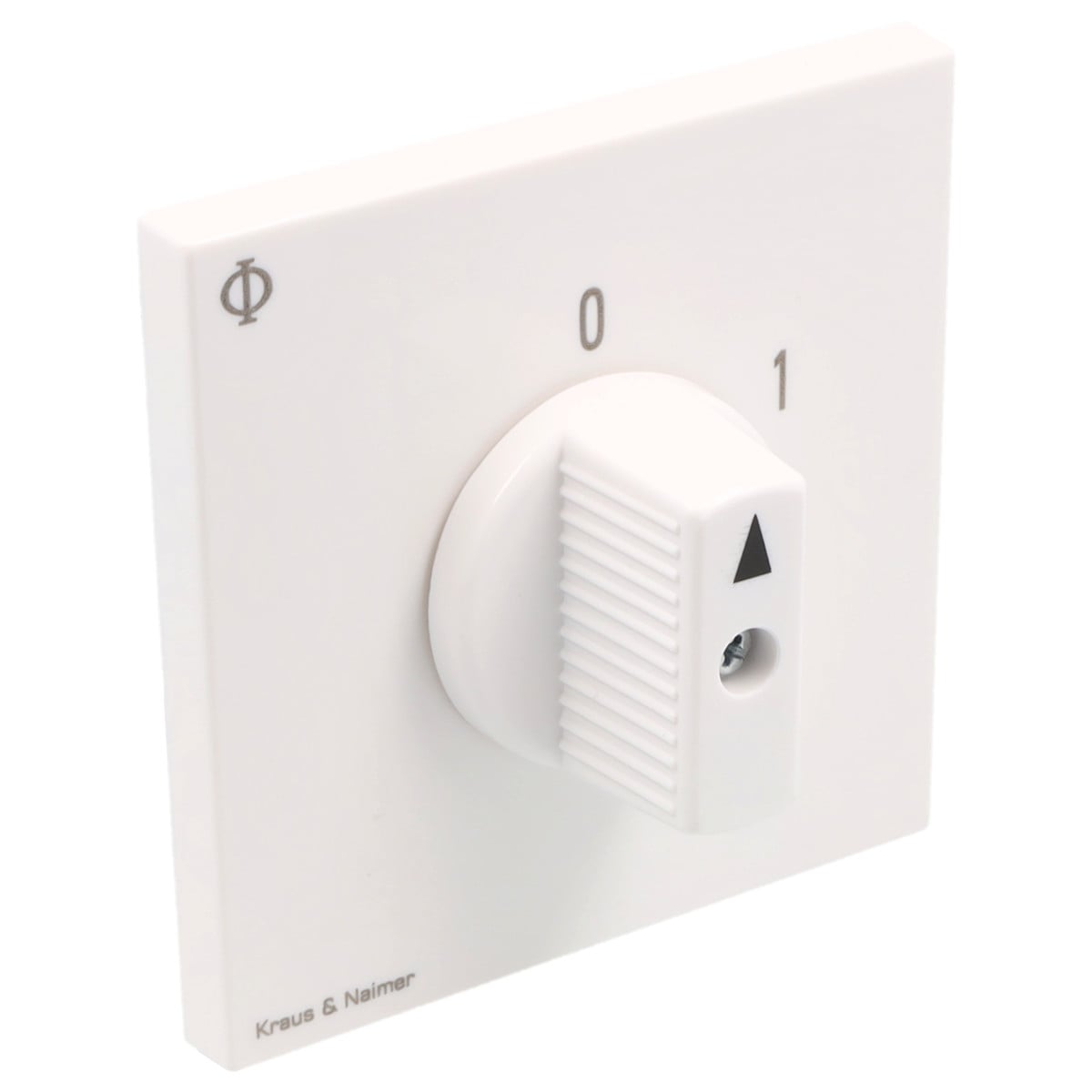 Kraus & Naimer Changeover switch Omschakelaar 20a 1pol 60° 1-2 ip40